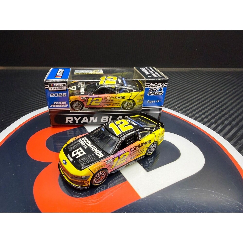 2026 Ryan Blaney 1:64 BodyArmor Flash I.V. Caffeine NASCAR Diecast